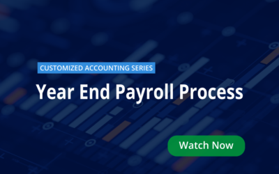 Year-End Payroll Processes Webinar